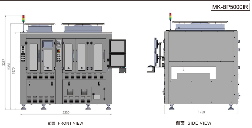 MK-BP5000IR外觀圖